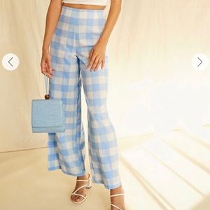 forever 21 high rise plaid pants